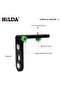 Mini Laser Level Wall Bracket Adjustable 180° For 1/4" Thread Laser Levels Support Wall - 2