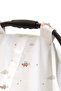 Happy Tony Uv Protected Muslin Stroller Cover with Snap Fasteners (Upf 30+) - 2