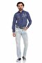 Cd319X Ice Blue Slim Fit Men's Jean Denim Trousers - 5