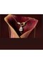 Vip Anti-Tarnish Stone Detailed Necklace (45 cm) + Pipe Model Chain (60 cm) + Drop Earrings Combination Set - 3
