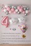 4 Year Old Pink Cloud Fairy Birthday Concept Set - 3