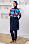 261212 Women's Long Sleeve Hijab Swimsuit