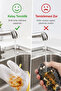 Aluminum Wire Dishwashing Gloves Durable Practical Oil and Dirt Cleaning Gloves Multipurpose Cleaning - 7