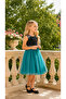Special Occasion Evening Dress with Sequin Jacket for Girls - 4