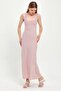 LONG DRESS WITH THICK STRAPS AND STRIPES (B23-00153) - 3
