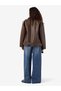 Kunstlederjacke Oversize - 5