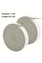 30mm 4m Gray 3cm 2 rolls 4M Foam Self-adhesive Door Window Sealing Strip Wearable Sliding Dustproof - 6
