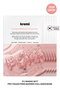 5 Pieces Cellulose Paper Mask, Pdrn Collagen Peptide, Barrier Moisturizer 30 ml