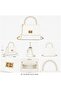Pearl Women's Evening Dress Pearl Detailed Chain Strap Lock Closure Hand and Shoulder Bag - 5