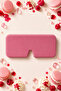 Original Rectangular Model for Sunglasses & Prescription Glasses Super Flexible Foldable Glasses Carrying Protection Storage Case Premium Quality Silicone Glasses Case That Doesn'T Take up Space in Bag - Dried Rose