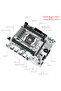 لوحة أم + معالج MACHINIST أبيض X99 PR9-H مع معالج Intel Xeon E5 2630 V4 LGA 2011-3 وذاكرة DDR - 3