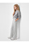 Elastic Waist Viscose Blend Wide Leg School Trousers with Pockets - 2