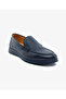 Men's Navy Blue Genuine Leather Comfort Shoes 5Y1Fa64671 - 2