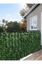 50x300cm green 20x118in/50x300cm Artificial Ivy Privacy Fence Wall Screen, Faux Greenery Backdrop Iv - 7