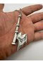 League of Legends Axe Figured Necklace – Unisex Zamak Plated Fantastic Jewelry with 60 cm Chain - 2