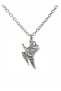 Muay Thai Warrior – Unisex Necklace with Fighter Figure (60 cm Chain)
