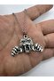 Funky Tiger – Colorful Style Owner Tiger Figured Unisex Necklace (60 cm Chain) - 2