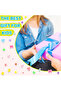 5 pcs DIY Sewing Fabrics Unicorn Crafts Felt Kit for Kids DIY Craft Supplies Kits Sets Gifts for ... - 6
