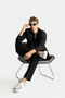 8 Drop Muscle Fit Long Athletic Cut Super Stretchy Suit - 3