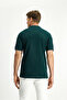 Polo Neck Slim Fit Embroidered 100% Cotton T-Shirt - 5