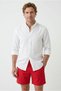 Beli Lace-Up Pocketed Swim Shorts - 3