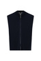 Patterned Zippered Wool Knit Vest - 2