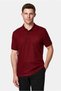 Regular Fit Polo Collar Embroidered 100% Mercerized Cotton T-Shirt - 5