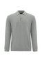 Polo Collar Regular Fit Patterned Cotton Lu Wool Knitwear Sweater