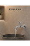 Eska Mix Long Faucet with Single Water Outlet from the Wall, On/Off