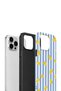 iPhone 14 Pro Vorian Double Layer Case Lemon Confetti Blue - 3