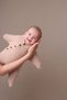 Newborn Baby Star Knitwear Jumpsuit with Hood 0-6 Months - 4