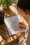 Love-Themed Coloring Book/Painting Book/ for Adults/21X21 cm 20 Pages - 3