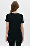 Basic Viscon Zero Neck Tshirt