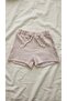 Punch Embroidered T-Shirt Checkered Shorts Girls' Two-Piece Set - 5