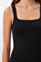2-Pack Strappy Sandy Knitted Blouse Lcr0122 Black Brown - 7