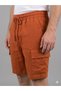 Men's Linen Cargo Pocket Shorts - 2