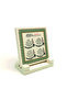 4 Surahs (Kafirun, Ikhlas, Felak, and Nas) Printed on Stone Tabletop 10X10 Kh-82