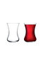 Victorine 6-Piece Tea Cups - 108 ml - Transparent Glass - 3