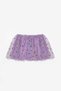 Lilac Butterfly Bow Detailed Girls' Tulle Skirt - Aster - 3