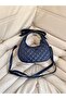 Mathilda Women's Crossbody Bag with Bow Strap Detail, Navy Blue - 2