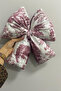 Digital Printing French Country Bow Oven Ornament Decorative Filled Soft Handmade - 2