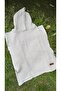 100% Cotton Children's Poncho Waffle Gray - 4
