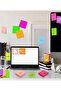 Sticky Notes 76mm x 76mm, 500 Sheets – Self Adhesive Sticky Pads, Strong Stick Notepads - 4