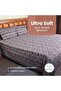 Boho Print 100% Cotton King Size Bedsheets - 800 TC Double Brushed Luxury Bedspread (108x108 in) - Includes 2 Pillowcases - Extra Soft, Wrinkle Resistant, Breathable Premium Cotton Bedding Set - 4