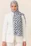 Polka Kraş Shawl - Gray