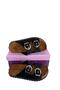 Black Double Buckle Full Orthopedic Daily Slippers - 4