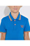 Junior Boys Solid -Polo T-shirt - Royal Blue - 2