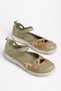 Genuine Leather Soft Sole Women's Green Casual Shoes - 4