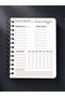 Undated Yearly Planner Hybrid Agenda - Year - Month - Week - Day - Hybrid Planner - 6