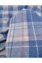 Blue Mint Pomegranate Flower Plaid Knitted Fabric Jacquard Flowy Stretchy Blouse Fabric & Dress Fabric 150X195Cm - 6